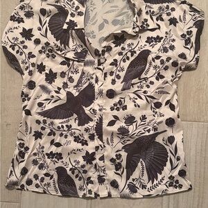 Nature-Inspired Women's Button Down Shirt
